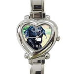 Use Your Dog Photo Labrador Heart Italian Charm Watch