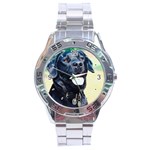 Use Your Dog Photo Labrador Stainless Steel Analogue Men’s Watch