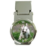 Use Your Dog Photo Westie Money Clip Watch