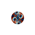fractal14coaster 1  Mini Magnet