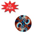 fractal14coaster 1  Mini Button (10 pack) 