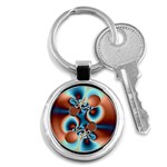 fractal14coaster Key Chain (Round)