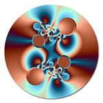 fractal14coaster Magnet 5  (Round)