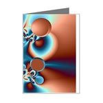 fractal14coaster Mini Greeting Card