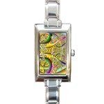FF261 Rectangular Italian Charm Watch