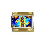 FF260 Gold Trim Italian Charm (9mm)