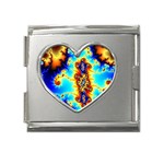 FF260 Mega Link Heart Italian Charm (18mm)