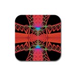 FF255 Rubber Square Coaster (4 pack)