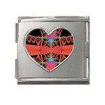 FF255 Mega Link Heart Italian Charm (18mm)