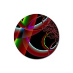 AM - Cheeky pony Rubber Coaster (Round)