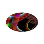 AM - Cheeky pony Sticker Oval (100 pack)