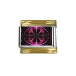 FF249 Gold Trim Italian Charm (9mm)