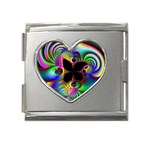 AM - Cheeky pony Mega Link Heart Italian Charm (18mm)