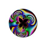AM - Cheeky pony Rubber Round Coaster (4 pack)