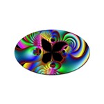 AM - Cheeky pony Sticker Oval (100 pack)
