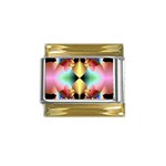 FF250 Gold Trim Italian Charm (9mm)