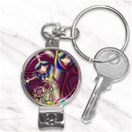 FF244 Nail Clippers Key Chain