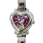 FF244 Heart Italian Charm Watch