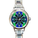 FF256 Round Italian Charm Watch