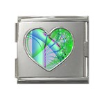 FF243 Mega Link Heart Italian Charm (18mm)
