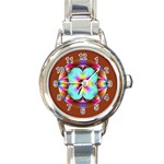 FF251 Round Italian Charm Watch