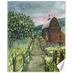 Amish Apple Blossoms -AveHurley ArtRevu.com- Canvas 16  x 20 