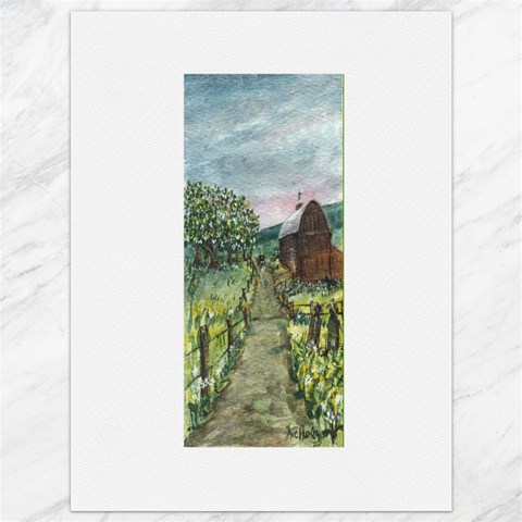 Amish Apple Blossoms 35.26 x46.15  Canvas - 1