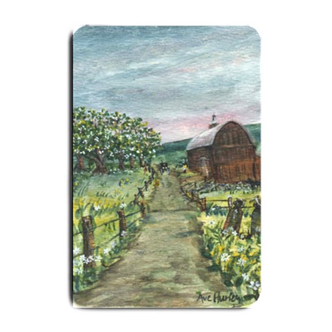 Amish Apple Blossoms 24 x16  Door Mat