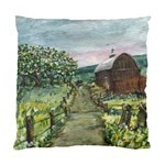 Amish Apple Blossoms -AveHurley ArtRevu.com- Standard Cushion Case (Two Sides)