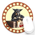 AM - Cheeky pony Round Mousepad