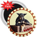 AM - Cheeky pony 3  Magnet (10 pack)