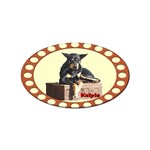 AM - Cheeky pony Sticker Oval (10 pack)
