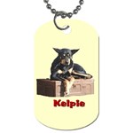 AM - Cheeky pony Dog Tag (Two Sides)
