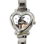 AM - Cheeky pony Heart Italian Charm Watch