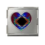 FF252 Mega Link Heart Italian Charm (18mm)