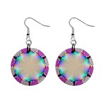 FF247 1  Button Earrings