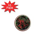 FH-009 Fran Hoffpauir  - More Mums 1  Mini Button (10 pack) 