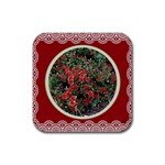 FH-009 Fran Hoffpauir  - More Mums Rubber Coaster (Square)