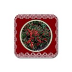FH-009 Fran Hoffpauir  - More Mums Rubber Square Coaster (4 pack)
