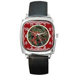 FH-009 Fran Hoffpauir  - More Mums Square Metal Watch
