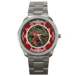 FH-009 Fran Hoffpauir  - More Mums Sport Metal Watch