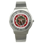FH-009 Fran Hoffpauir  - More Mums Stainless Steel Watch