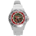FH-009 Fran Hoffpauir  - More Mums Round Plastic Sport Watch Large