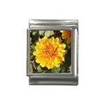 Fh 009 Fran Hoffpauir   A Dew Covered Mum Italian Charm (13mm)