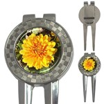 Fh 009 Fran Hoffpauir   A Dew Covered Mum 3-in-1 Golf Divot