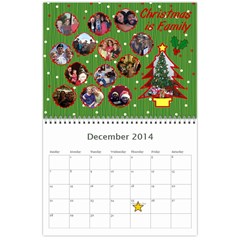 Alyssa Wall Calendar 11 x 8.5 (12 Dec 2014