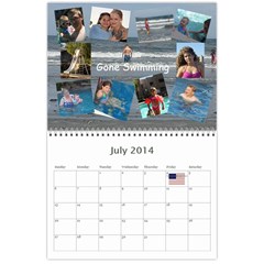 Alyssa Wall Calendar 11 x 8.5 (12 Jul 2014