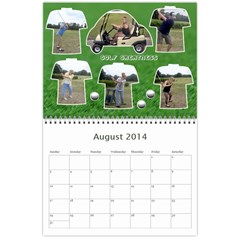 Alyssa Wall Calendar 11 x 8.5 (12 Aug 2014