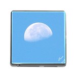 September Moon - Fran Hoffpauir  - Memory Card Reader with Storage (Square)