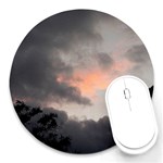 South East Texas Sunset - FH 009 Fran Hoffpauir - Round Mousepad